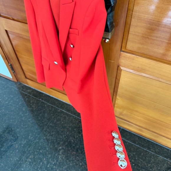 SCUBA BLAZER JACKET FLAME RED - Picture 4 of 9